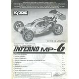 Kyosho (French) INFERNO MP6 1/8 gas car instruction manual #31551
