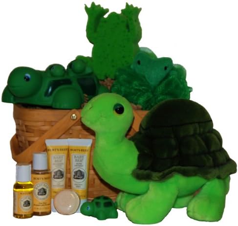 Lilly Pond Buddies Baby Spa Gift Basket