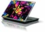 Skinit Protective Skin (Fits Latest Generic 10" Laptop/Netbook/Notebook); Chromatic Splatter Black