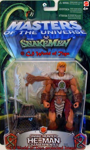 MOTU 2003 - MASTER OF THE UNIVERSE vs THE SNAKEMEN - Snake Hunter - HE-MAN - US - OVP