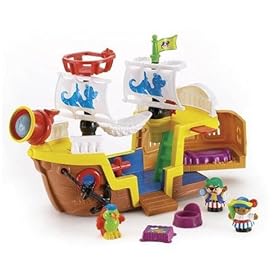  Fisher-Price Little People  Lil Pirate Ship