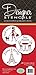 Designer Stencils C882 I Love Paris Cookie Stencil Set, Beige/Semi-Transparent