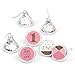 Big Dot of Happiness 1st Birthday Girl - Fun to be One First Party Round Candy Sticker Favors Labels Fit Chocolate (1 Sheet 108)