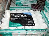 Thermal Paper Rolls 2 1/4 X 85 for Cash Register, Credit Card Machines, and Adding Machines