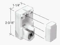 C.R. LAURENCE LLS3 CRL Rear Locking Lite-Lift Spiral Pivot Lock Shoe