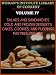 Books : WOMAN'S INSTITUTE LIBRARY OF COOKERY: VOLUME 4; SALADS AND SANDWICHES, COLD AND FROZEN DESSERTS, CAKES, COOKIES, AND PUDDINGS PASTRIES AND PIES [Annotated, Original Illustrations]