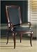 Advocate Upholstered Back Arm Chair