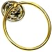 Towel Ring By Classiq-Ex, Solid Brass In Brass/Chrome Finish - Affordable Gift for your Loved One! Item #IA4L-TMRCB8504