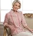 Classic Collection 34 Sleeve Stripe Blouse