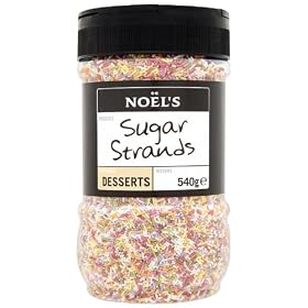 Noel's Sugar Strands 540 g (Pack of 3)