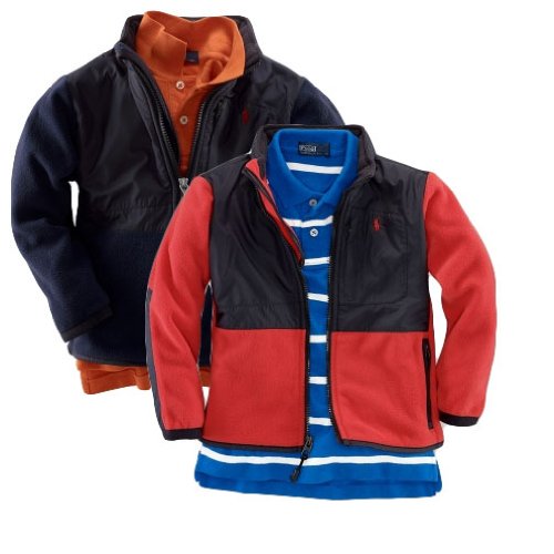 Polo Ralph Lauren Toddler Boys Full-Zip Fleece Jacket
