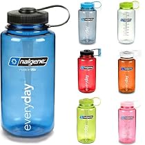 Nalgene Water Bottle 32oz Wide-Mouth - 12 Colors