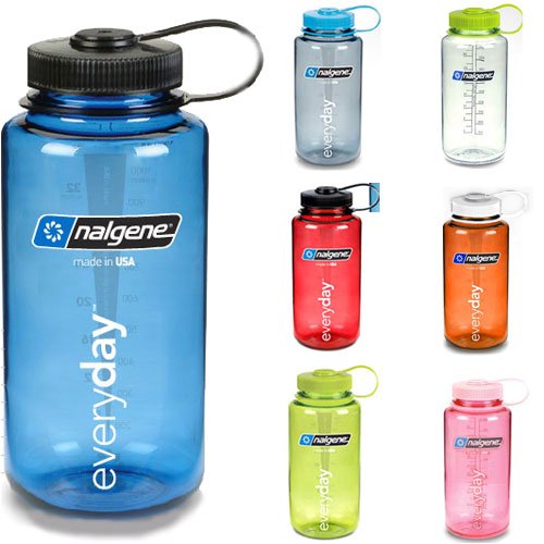 Buy Nalgene BPA Free 32oz Wide Mouth Water Bottle - 7 Colors by Nalgene