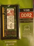 Notebook Memory Kingston 1 GB DDR 2 PC2-5300 Compatible:{667Mhz/5300 - 533Mhz/4200 - 400Mhz/3200} Lifetime Warranty