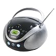 Coby MPCD471 Portable MP3/CD Player with AM/FM Radio and USB Port