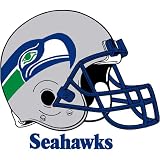 NFL Football Team Logo Transfers Rub-On Stickers/Tattoos Seattle Seahawks (3 Pack)