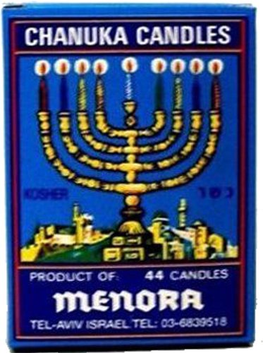 Chanukah Candles Colorful