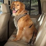 SML / MEDIUM - CHOCOLATE - Houndstooth Car Harness