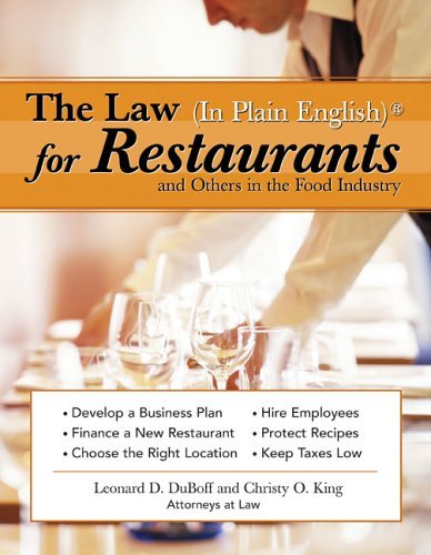 Law (In Plain English)® for Restaurants and Others in the Food Industry (Law in Plain English)
