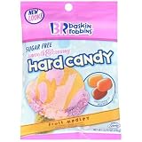 Baskin Robbins Fruit Medley Sugar Free Hard Candy 2.75oz Bags (Pack of 12)