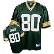 Donald Driver Jersey: Reebok Green Replica #80 Green Bay Packers Jersey