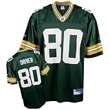 Donald Driver #80 Green Bay Packers Forest Green Adult Replica Jersey