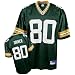 Sporting Goods : Donald Driver #80 Green Bay Packers Forest Green Adult Replica Jersey