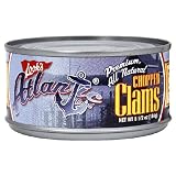 Atlantic Chopped Clams, 6.5-Ounce Tins (Pack of 6)