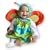 Mullins Square Butterfly Baby Costume, Lime/Blue - 6-18 Months