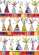 BIRTHDAY W/ PARTY HATS