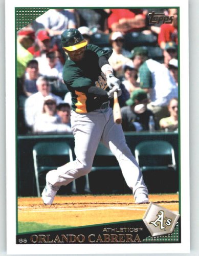 2009 Topps #452 Orlando Cabrera - Oakland Athletics (Baseball Cards)