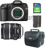 Canon EOS 50D 15.1MP Digital SLR Camera W/ Canon EF-S 17-85mm f/4-5.6 Image Stabilized USM SLR Lens W/ Canon BP511A 1390mAh Lithium Ion Battery Pack W/ Transcend TS4GSDHC6 4GB SDHC card (SD 2.0 SPD Class 6) W/ Samsonite Digital Camera Gadget Bag (Black) W/ Clean & Scratch Free Kit