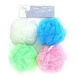24 Packs of 4 Soft Body Scrubbers 5