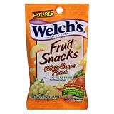 Welchs Fruit Snacks, White Grape Peach, 2.25-Ounce Pouches (Pack of 48)