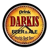 IMAGE OF DARKIS beer ale wall clock