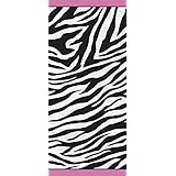 Zebra Print Cellophane Bags, 20ct