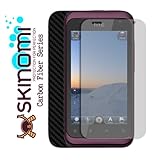 Skinomi TechSkin - Black Carbon Fiber Film Shield & Screen Protector for HT ....