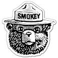 Smokey the Bear Firefighting WILDFIRE sticker 4