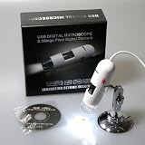 Digital Mikroskop USB 2,0 Mio. Pixel 10-200fach