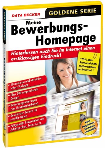 Meine Bewerbungshomepage