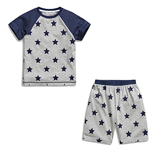 Ferenyi US Kids Boy's Clothing Suit Boys Short Sleeve T-shirts and Shorts Sets