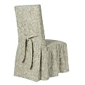 Simply Shabby Chic Floral Jacquard Dining Chair Slipcover - Green (Dining Chair)