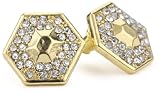 Belle Noel 14k Yellow Gold-Plated Honey Stud Earrings