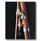 Vintage Old Wood Fishing Pole And Lures Picture 8x10 Art Print