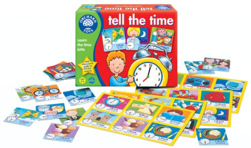 Imagen 2 de Orchard Toys Tell The Time - Juego educativo para aprender la hora (importado de Reino Unido)