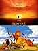 The Lion King DVD THE LION KING - Set Of 2 Fridge Magnets - 9cm X 6cm