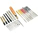 31 Diamond Coated Needle Files Bead Reamers Pin Vises