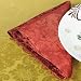 Red Damask Fabric Napkins 2ct