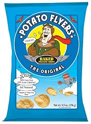 Potato Flyers, The Original, 5.5-Ounce Bags (Pack of 12)