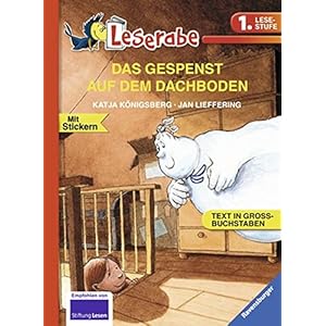 DAS GESPENST AUF DEM DACHBODEN: In Großbuchstaben (Leserabe - 1. Lesestufe)